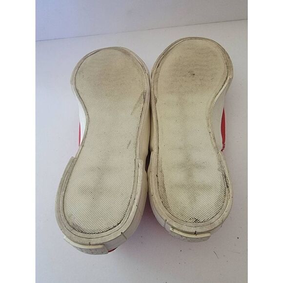 Good News Women's Red Low Top Lace Up Casual Sneaker Shoes Size 6 - Picture 7 of 7